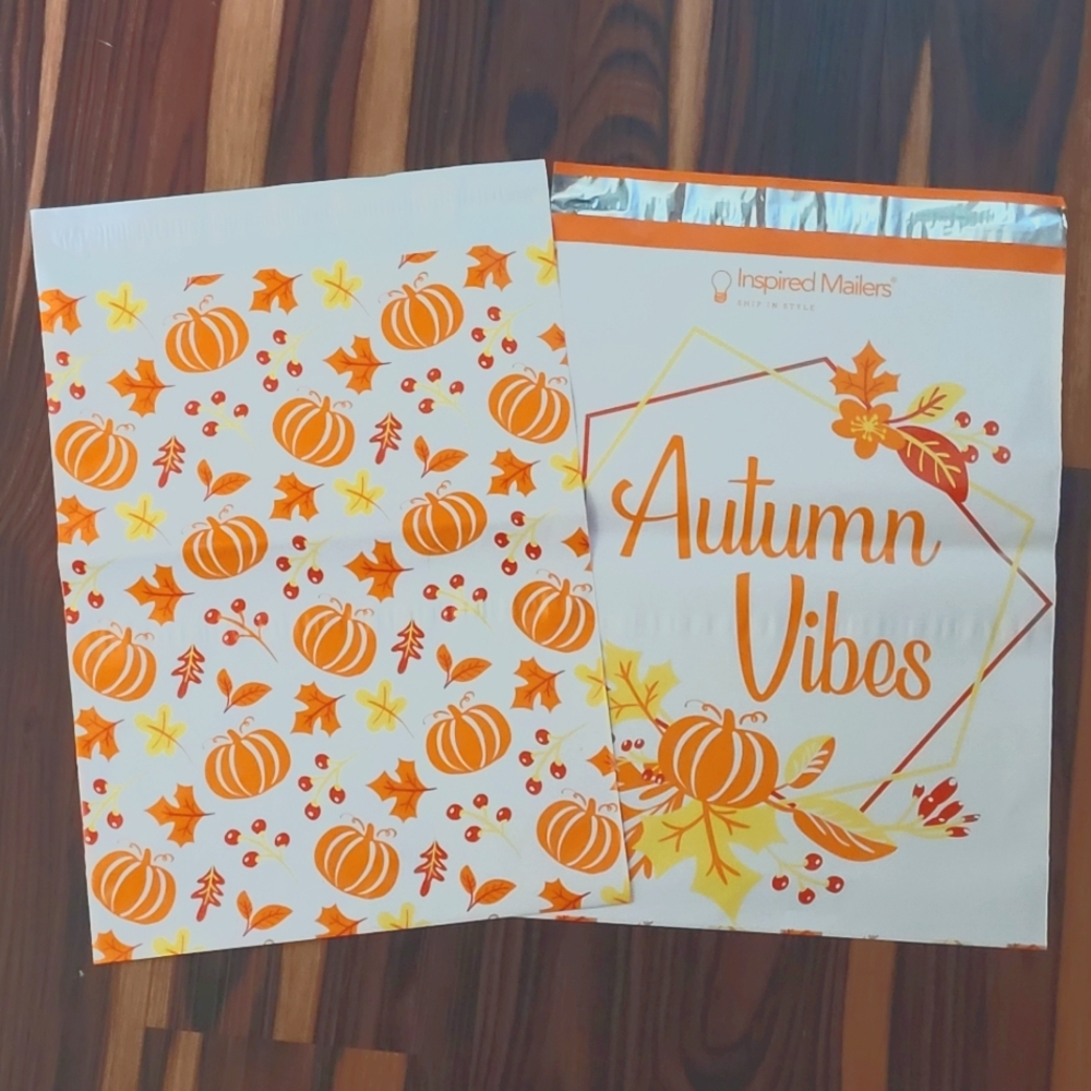 20pk 🍂 Autumn Vibes 10x13 Poly Mailers